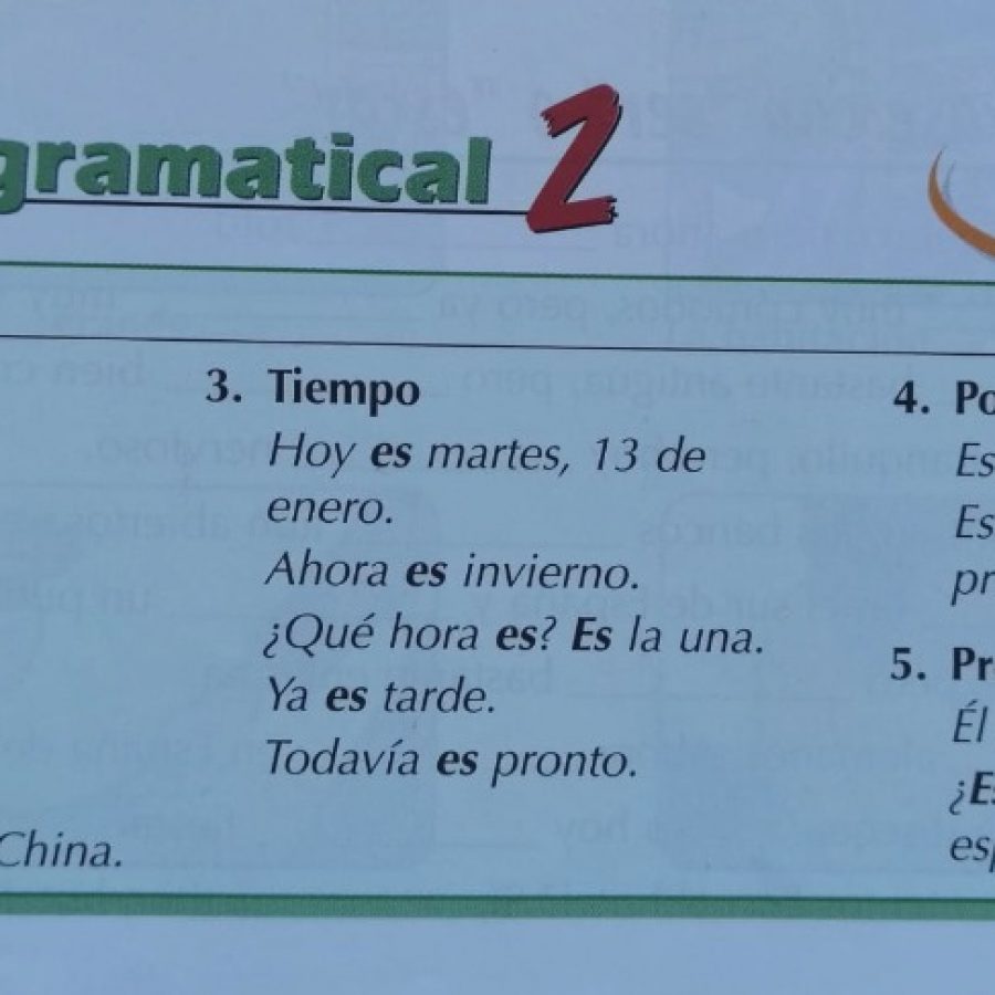 грамматика испанский