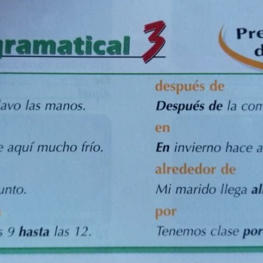 граматика испанского